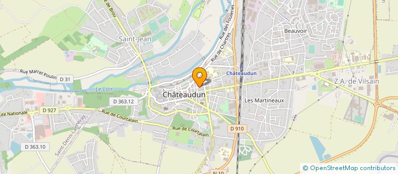 localisation de l'entreprise MONSIEUR JOAN LOPES DE FREITAS à CHATEAUDUN