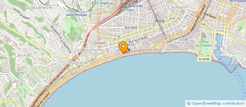 localisation de l'entreprise MONSIEUR JOAN MOISESCU à NICE