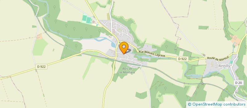 localisation de l'entreprise MONSIEUR JOAN ROMAIN  TROSLY-BREUIL