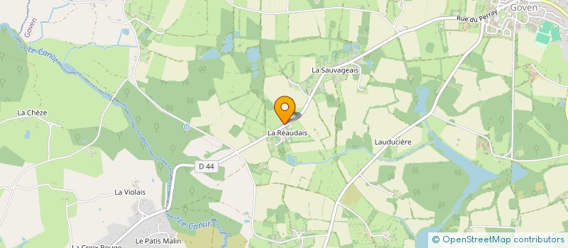 localisation de l'entreprise MONSIEUR JOAN SELBONNE  GOVEN