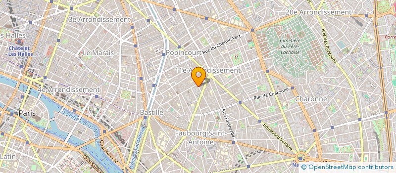 localisation de l'entreprise MONSIEUR JOAN TAUVERON  PARIS