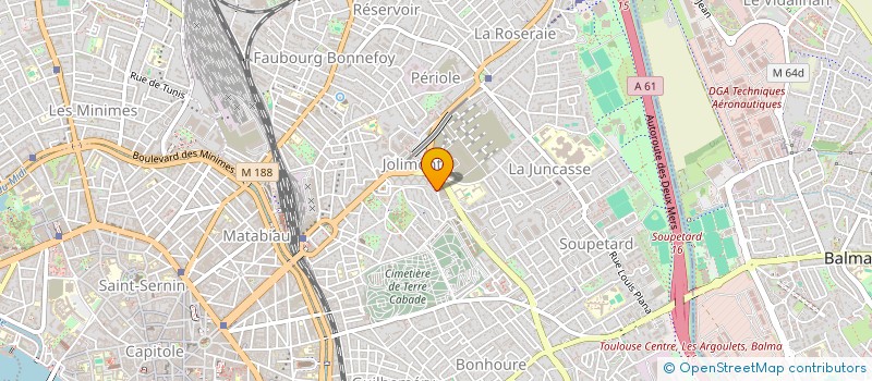 localisation de l'entreprise MONSIEUR JOAN VIEGAS TRAVIA  TOULOUSE