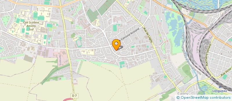 localisation de l'entreprise MONSIEUR JOANIC MASSON à AMIENS