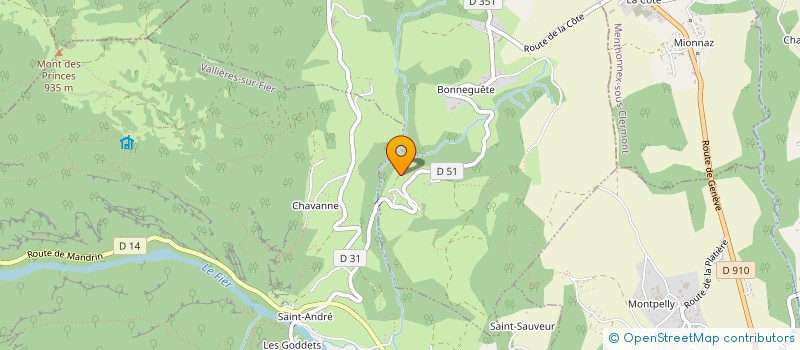 localisation de l'entreprise MONSIEUR JOANN BOZON LIAUDET  CREMPIGNY-BONNEGUETE