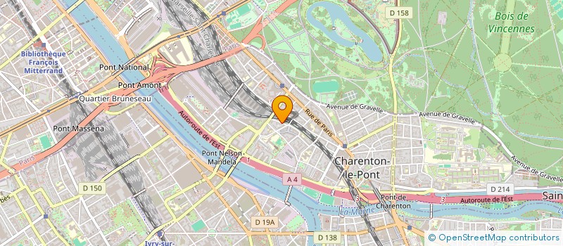 localisation de l'entreprise MONSIEUR JOANNE MARIE-SURELLY  CHARENTON-LE-PONT