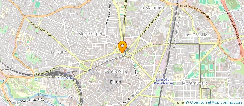 localisation de l'entreprise MONSIEUR JOANNES BONY à DIJON