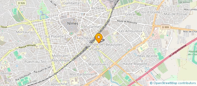 localisation de l'entreprise MONSIEUR JOANNES DUFAUD  NIMES