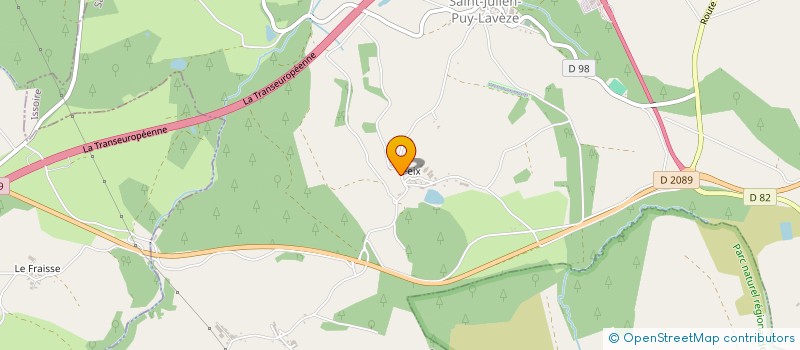 localisation de l'entreprise MONSIEUR JOANNES FRATY  BRIFFONS