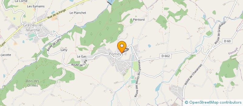 localisation de l'entreprise MONSIEUR JOANNES GRANGE  LARAJASSE