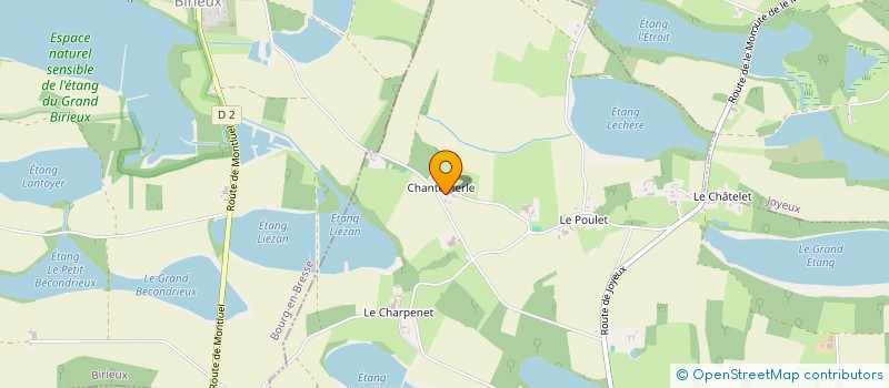 localisation de l'entreprise MONSIEUR JOANNES MILLET  SAINT-ELOI