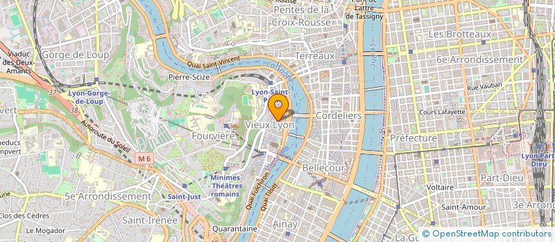 localisation de l'entreprise MONSIEUR JOANNES POLLET-VILLARD à LYON