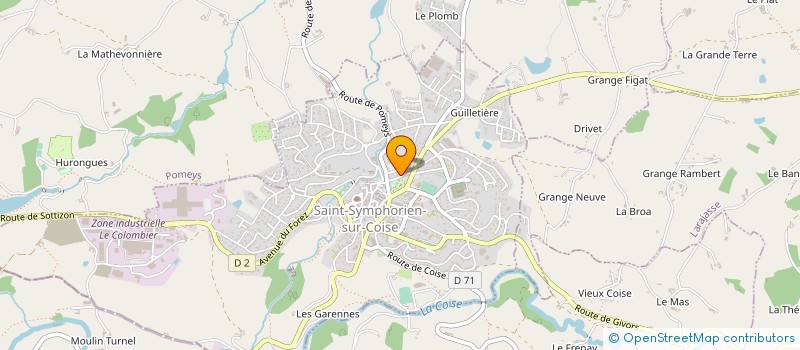 localisation de l'entreprise MONSIEUR JOANNES VERICEL à LARAJASSE