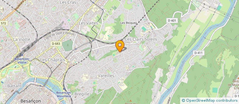 localisation de l'entreprise MONSIEUR JOANNI PERCHET à BESANCON