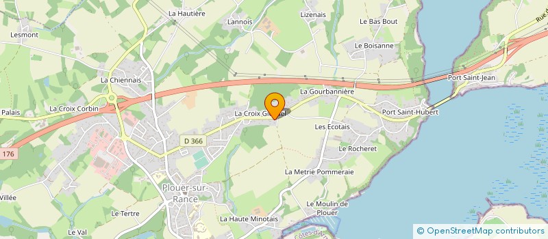 localisation de l'entreprise MONSIEUR JOANNY JOEL MARIE BERNE à PLOUER-SUR-RANCE