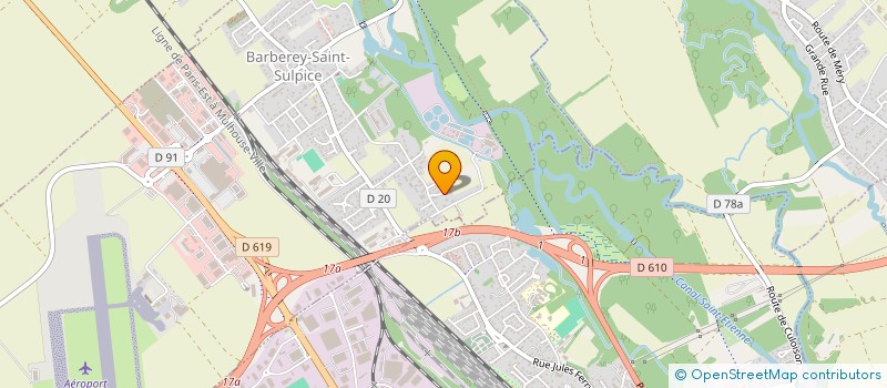 localisation de l'entreprise MONSIEUR JOANNY MOUGENOT  BARBEREY-SAINT-SULPICE