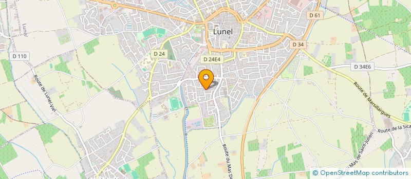 localisation de l'entreprise MONSIEUR JOANNY REINAUD à LUNEL