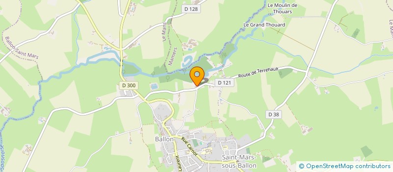 localisation de l'entreprise MONSIEUR JOANY LEROY  BALLON-SAINT MARS