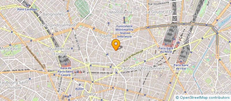 localisation de l'entreprise MONSIEUR JOANY PEREIRA DA SILVA à PARIS