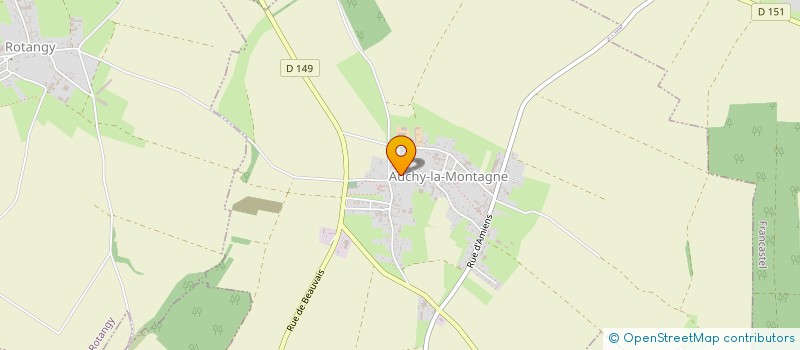 localisation de l'entreprise MONSIEUR JOAO ALBINO CORREIA CABRITO  CREVECUR-LE-GRAND