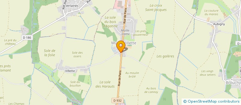 localisation de l'entreprise MONSIEUR JOAO ALVES SANTOS CERQUEIRA  MUILLE-VILLETTE