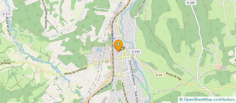 localisation de l'entreprise MONSIEUR JOAO ANTONIO DE SOUSA ALMEIDA à GAN