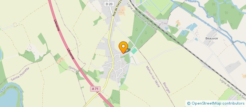 localisation de l'entreprise MONSIEUR JOAO BARBOSA DA SILVA  MEHUN-SUR-YEVRE