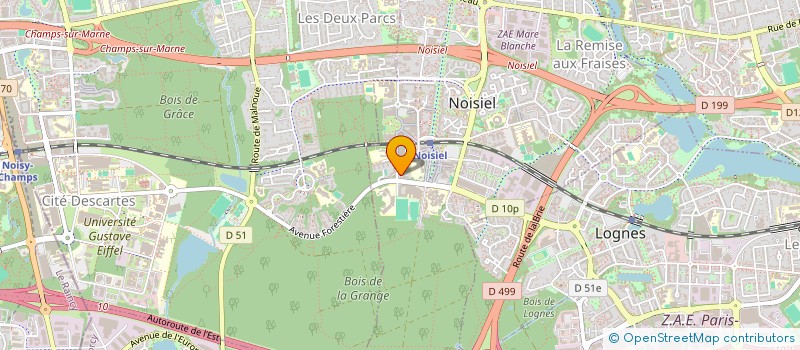 localisation de l'entreprise MONSIEUR JOAO BATISTA PEREIRA DE SOUSA  NOISIEL