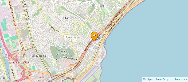localisation de l'entreprise MONSIEUR JOAO BERNARDO GUERREIRO TRINDADE BESSA à NICE