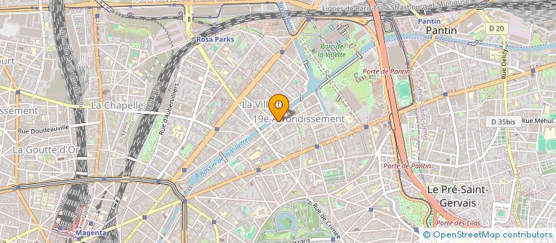 localisation de l'entreprise MONSIEUR JOAO CARBOSO BORGES  PARIS