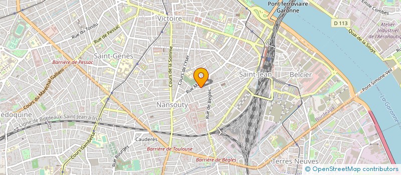 localisation de l'entreprise MONSIEUR JOAO CARLOS DOS SANTOS  BORDEAUX