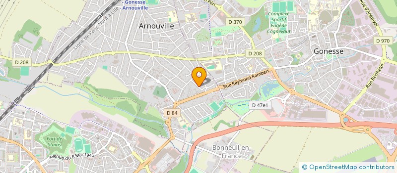 localisation de l'entreprise MONSIEUR JOAO CARLOS SEQUEIRA à ARNOUVILLE