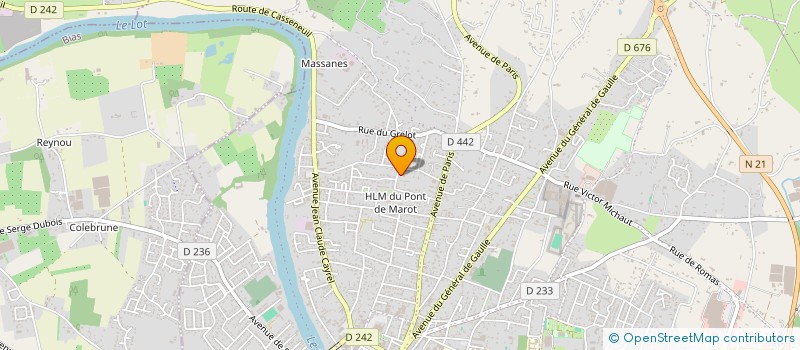 localisation de l'entreprise MONSIEUR JOAO CATARINO à VILLENEUVE-SUR-LOT