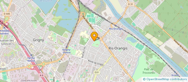 localisation de l'entreprise MONSIEUR JOAO CIPRIANO DOMINGOS  RIS-ORANGIS