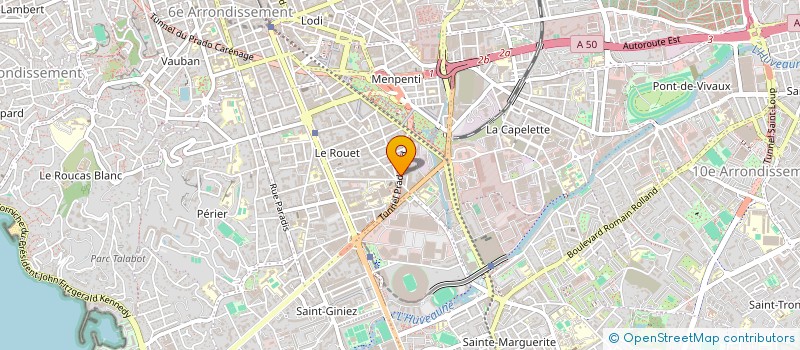 localisation de l'entreprise MONSIEUR JOAO DA LUZ à MARSEILLE