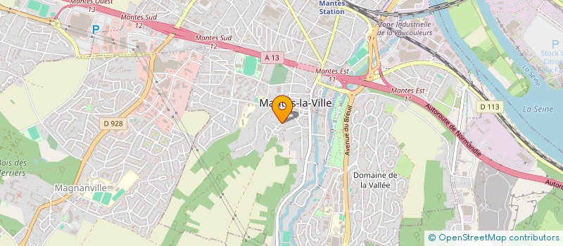 localisation de l'entreprise MONSIEUR JOAO DA ROCHA  MANTES-LA-VILLE