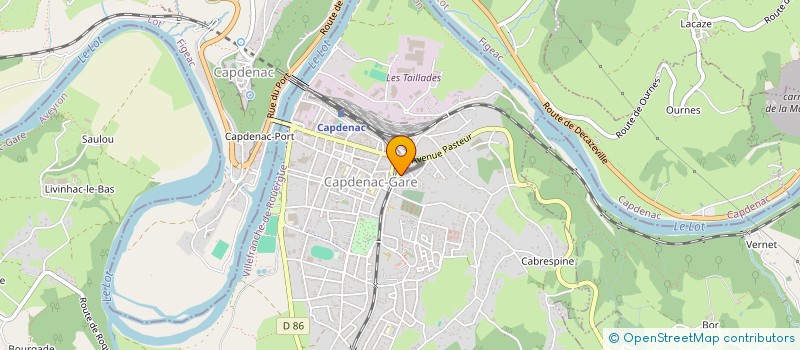 localisation de l'entreprise MONSIEUR JOAO DA ROCHA PINHEIRO à CAPDENAC-GARE