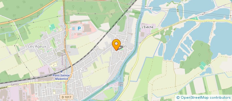 localisation de l'entreprise MONSIEUR JOAO DA SILVA  PONT-SAINTE-MAXENCE