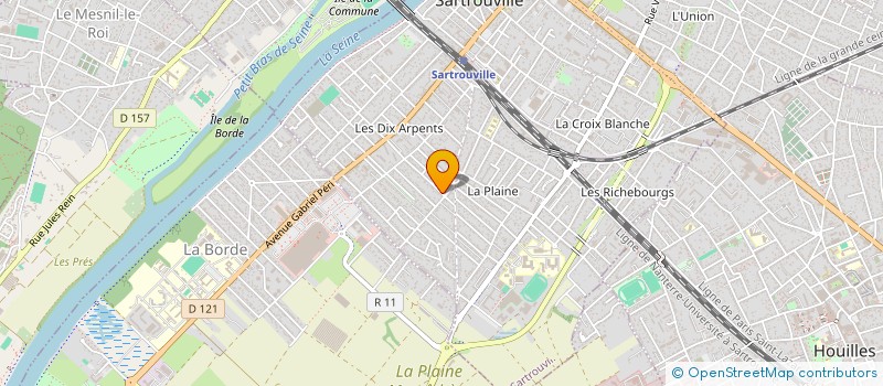 localisation de l'entreprise MONSIEUR JOAO DA SILVA BARBOSA à SARTROUVILLE