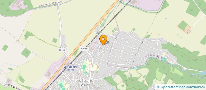 localisation de l'entreprise MONSIEUR JOAO DA SILVA CARLOS  LES ESSARTS-LE-ROI