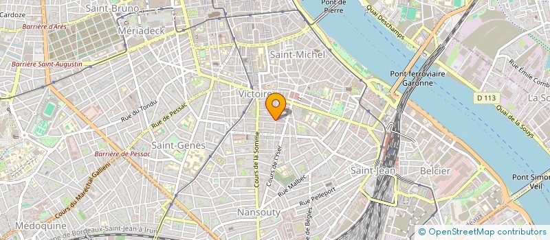 localisation de l'entreprise MONSIEUR JOAO DANTAS PEREIRA  BORDEAUX