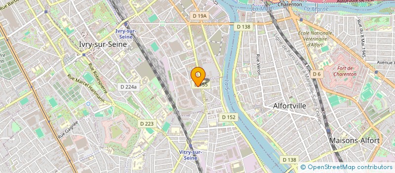 localisation de l'entreprise MONSIEUR JOAO DE JESUS ABREU  IVRY-SUR-SEINE