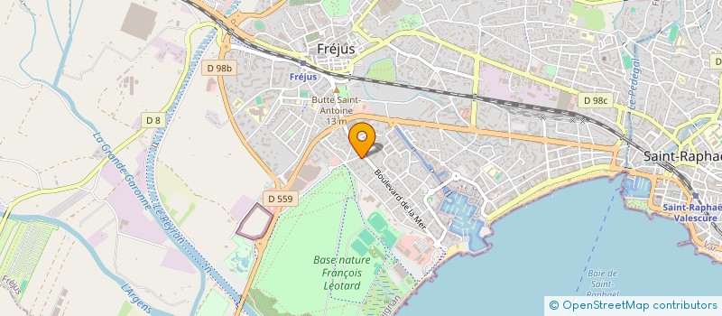 localisation de l'entreprise MONSIEUR JOAO DE JESUS DA SILVA OLIVEIRA à FREJUS