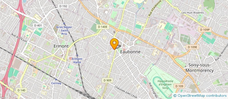 localisation de l'entreprise MONSIEUR JOAO DE JESUS NOBRE GONCALVES à EAUBONNE