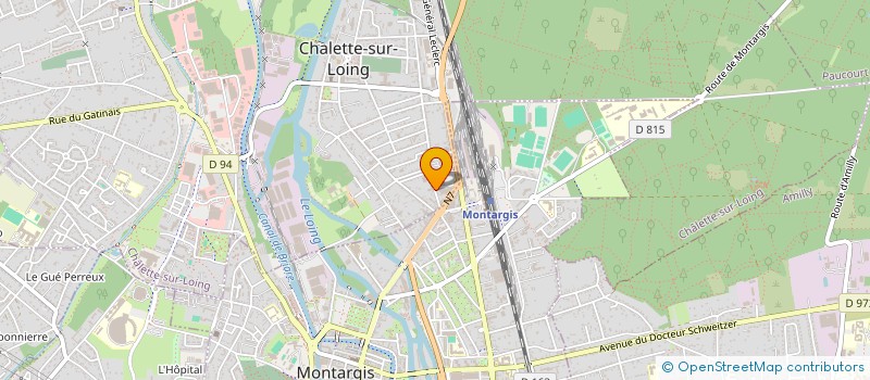 localisation de l'entreprise MONSIEUR JOAO DE MELO LOPES MOREIRA à CHALETTE-SUR-LOING