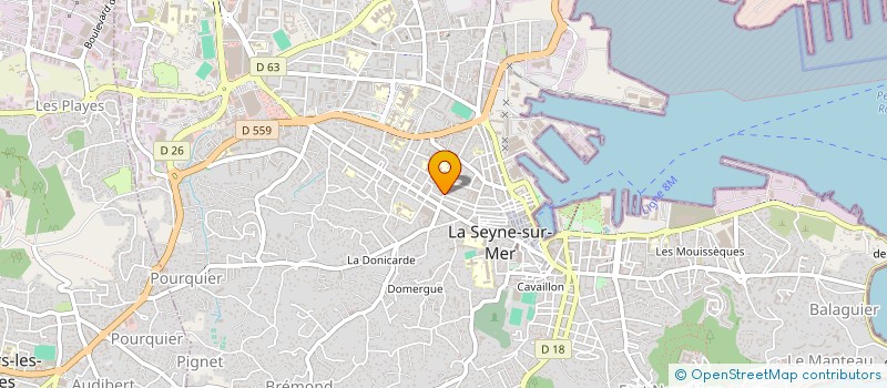 localisation de l'entreprise MONSIEUR JOAO DE SOUSA SOARES à LA SEYNE-SUR-MER
