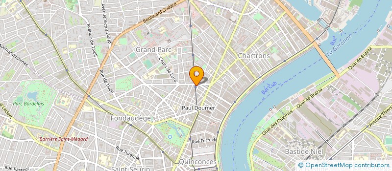 localisation de l'entreprise MONSIEUR JOAO DIAS ROXO à BORDEAUX