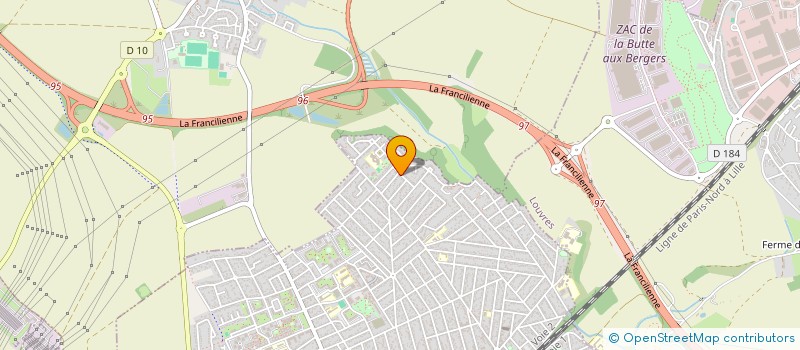 localisation de l'entreprise MONSIEUR JOAO DO NASCIMENTO  GOUSSAINVILLE