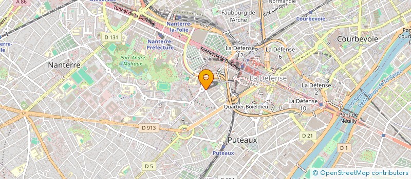 localisation de l'entreprise MONSIEUR JOAO ESTEVES PEREIRA  PUTEAUX