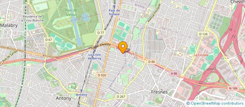 localisation de l'entreprise MONSIEUR JOAO FAUSTINO à ANTONY