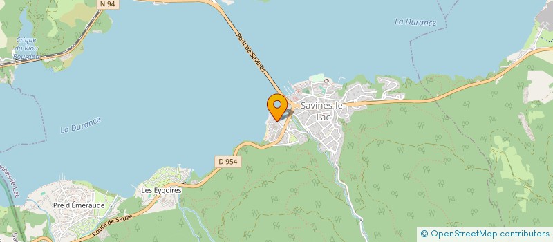 localisation de l'entreprise MONSIEUR JOAO FERNANDES DE ARAUJO MATOS  SAVINES-LE-LAC